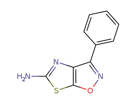 Thiazolo[4,5-d]isoxazol-5-amine, 3-phenyl-