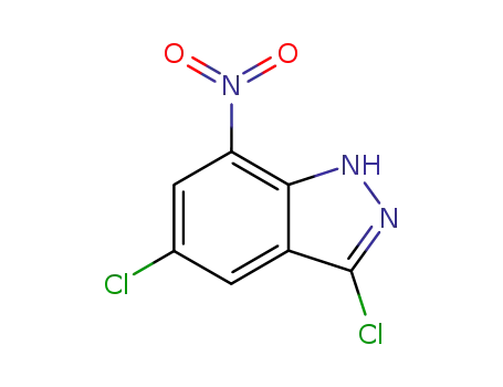 3,5-Dichloro-7-nitro (1H)indazole