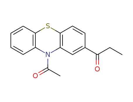 1-(10-acetylphenothiazin-2-yl)propan-1-one