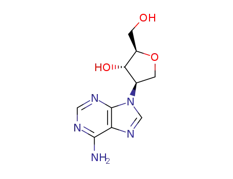 D-Arabinitol,2-(6-amino-9H-purin-9-yl)-1,4-anhydro-2-deoxy-