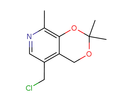 5-(chloromethyl)-2,2,8-trimethyl-4H-[1,3]dioxino[4,5-c]pyridine