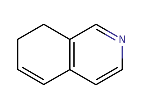 Molecular Structure of 24334-24-5 (Isoquinoline, 7,8-dihydro-)