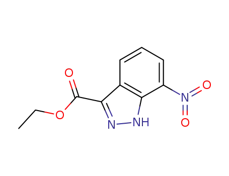 1H-Indazole-3-carboxylic acid, 7-nitro-, ethyl ester