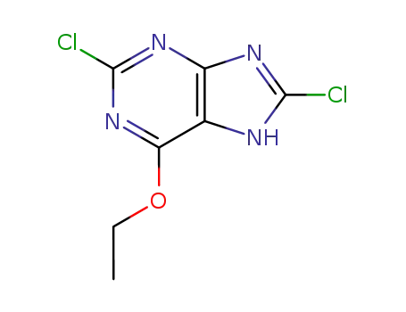 2,8-dichloro-6-ethoxy-7H-purine