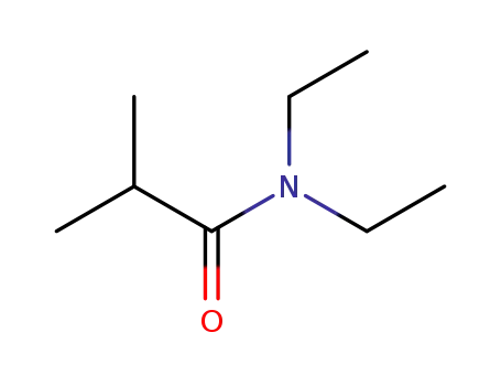 Molecular Structure of 33931-44-1 (Propanamide, N,N-diethyl-2-methyl-)