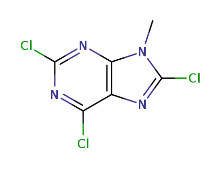 9H-Purine,2,6,8-trichloro-9-methyl- cas  39008-39-4