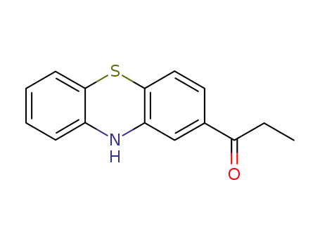Molecular Structure of 92-33-1 (3-PROPIONYLPHENOTHIAZINE)