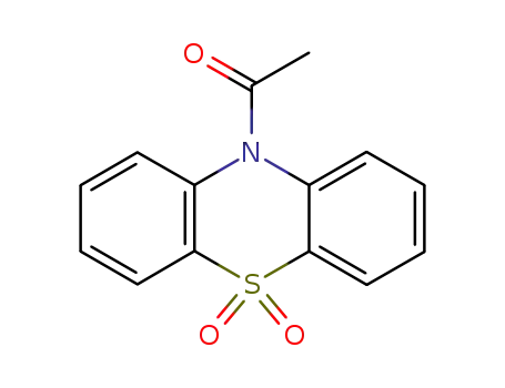 Ethanone,1-(5,5-dioxido-10H-phenothiazin-10-yl)- cas  1220-99-1