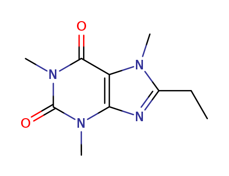 8-ethyl-1,3,7-trimethyl-purine-2,6-dione cas  5426-50-6