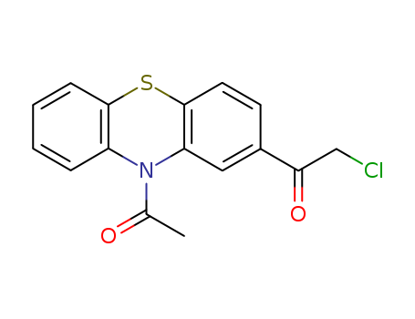 1-(10-acetylphenothiazin-2-yl)-2-chloro-ethanone cas  5325-18-8