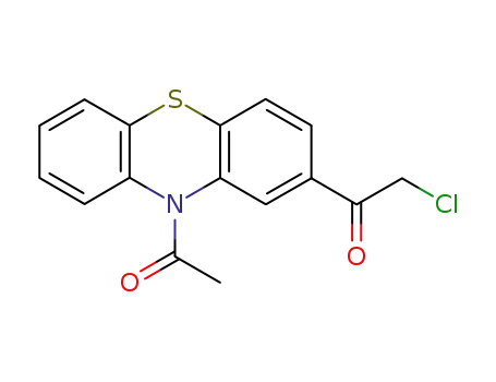 1-(10-acetylphenothiazin-2-yl)-2-chloro-ethanone cas  5325-18-8