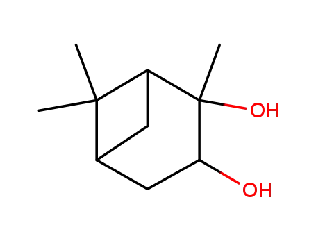 Molecular Structure of 53404-49-2 (Bicyclo(3.1.1)heptane-2,3-diol, 2,6,6-trimethyl-)