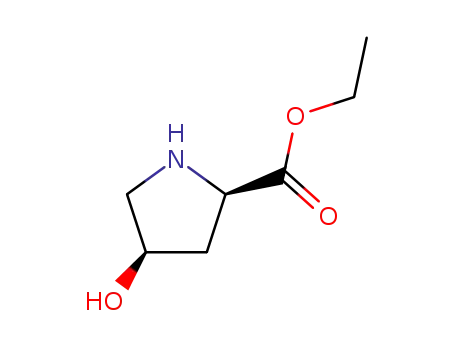 D-Proline, 4-hydroxy-,ethyl ester, (4R)-