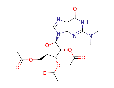 2',3',5'-Tri-O-acetyl-2N,2N-dimethyl-guanosine