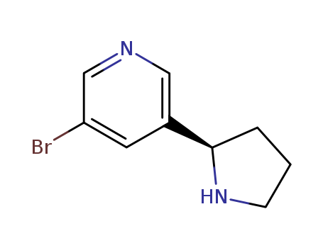 (2R)-5-BROMO-3-(2-PYRROLIDINYL)PYRIDINE