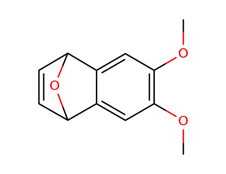 Molecular Structure of 19061-37-1 (1,4-Epoxynaphthalene, 1,4-dihydro-6,7-dimethoxy-)