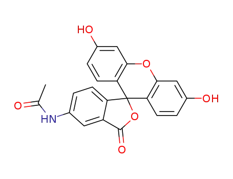 Molecular Structure of 82779-14-4 (Acetamidofluorescein)