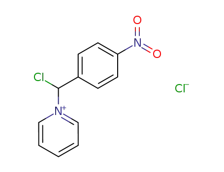 Pyridinium, 1-[chloro(4-nitrophenyl)methyl]-, chloride