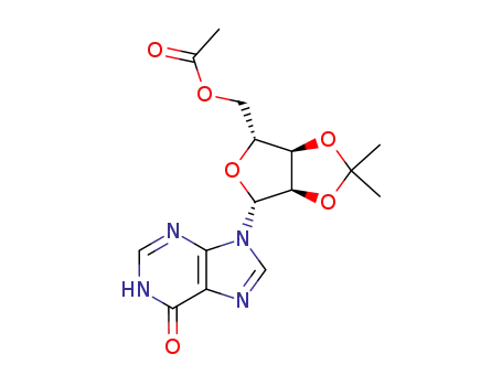 Molecular Structure of 15888-39-8 (Inosine, 2',3'-O-(1-methylethylidene)-, 5'-acetate)