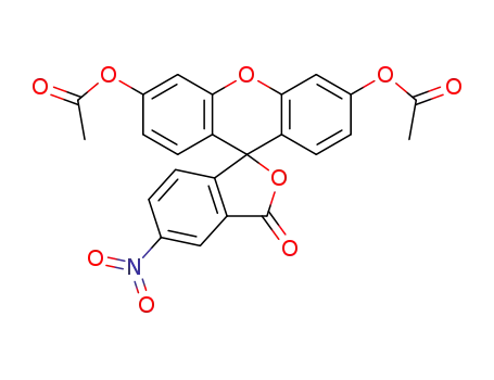 Spiro[isobenzofuran-1(3H),9'-[9H]xanthen]-3-one, 3',6'-bis(acetyloxy)-5-nitro-