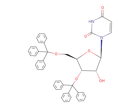 1-[3-hydroxy-4-trityloxy-5-(trityloxymethyl)oxolan-2-yl]pyrimidine-2,4-dione cas  4710-75-2