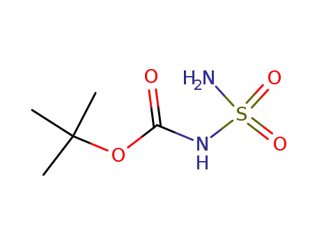 Molecular Structure of 148017-28-1 (N-(tert-Butoxycarbonyl)sulfamide)