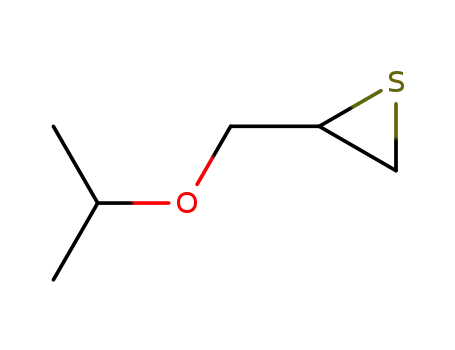 Molecular Structure of 89534-18-9 (Thiirane, [(1-methylethoxy)methyl]-)