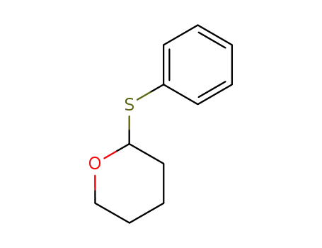 Molecular Structure of 20965-36-0 (Tetrahydro-2-(phenylthio)-2H-pyran)