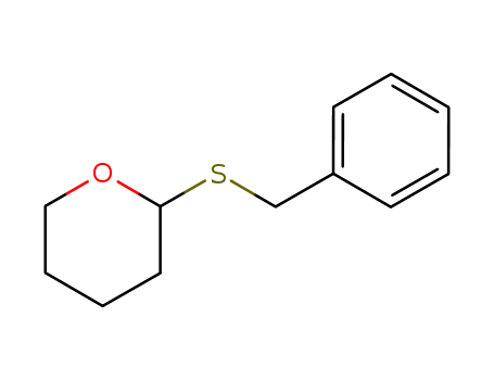 2H-Pyran, tetrahydro-2-[(phenylmethyl)thio]-