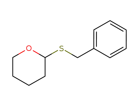 Molecular Structure of 1927-50-0 (2H-Pyran, tetrahydro-2-[(phenylmethyl)thio]-)