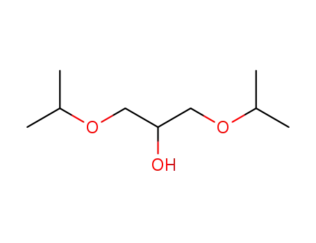 Molecular Structure of 13021-54-0 (1,3-dipropan-2-yloxypropan-2-ol)