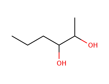 Molecular Structure of 617-30-1 (Hexane-2,3-diol)