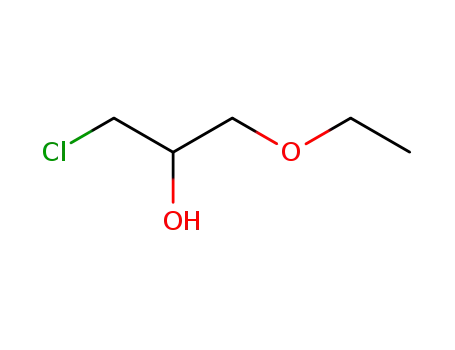 Molecular Structure of 4151-98-8 (3-Ethoxy-1-chloro-2-propanol)
