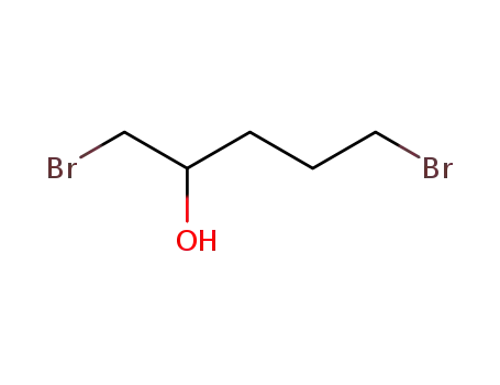 Molecular Structure of 100606-66-4 (2-Pentanol, 1,5-dibromo-)