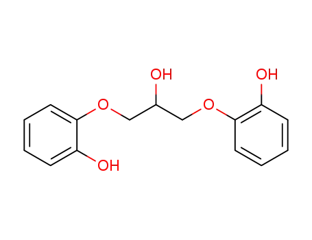 Molecular Structure of 67655-19-0 (Phenol, 2,2'-[(2-hydroxy-1,3-propanediyl)bis(oxy)]bis-)