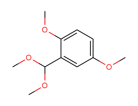 Molecular Structure of 74327-86-9 (Benzene, 2-(dimethoxymethyl)-1,4-dimethoxy-)
