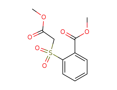 Benzoic acid,2-[(2-methoxy-2-oxoethyl)sulfonyl]-, methyl ester