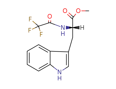 Molecular Structure of 1604-49-5 (N-TFA-L-TRYPTOPHAN METHYL ESTER)
