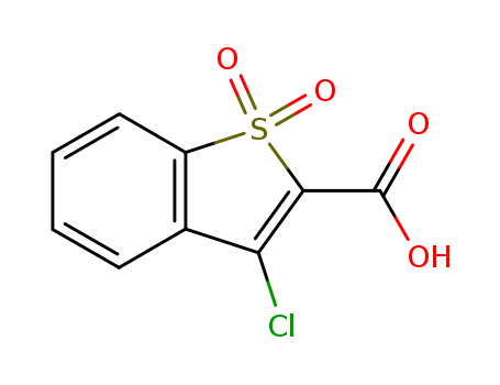 BENZO[B]THIOPHENE-2-CARBOXYLIC ACID, 3-CHLORO-, 1,
