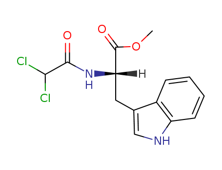 L-Tryptophan, N-(dichloroacetyl)-, methyl ester