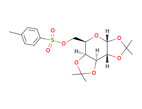 Molecular Structure of 4478-43-7 (1,2:3,4-DI-O-ISOPROPYLIDENE-6-O-P-TOLYLSULFONYL-ALPHA-D-GALACTOSE)