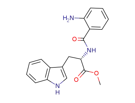 L-Tryptophan, N-(2-aminobenzoyl)-, methyl ester
