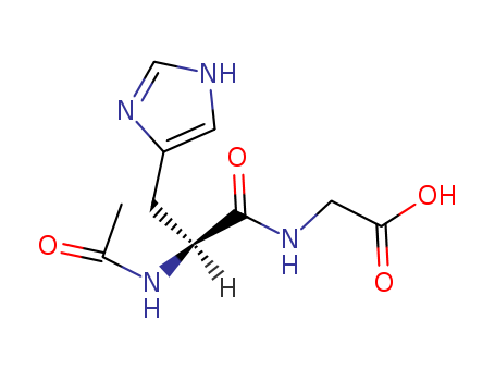 Glycine, N-acetyl-L-histidyl-