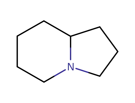 Molecular Structure of 13618-93-4 (octahydroindolizine)