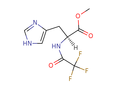 L-Histidine, N-(trifluoroacetyl)-, methyl ester