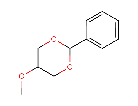 Molecular Structure of 104216-84-4 (1,3-Dioxane,5-methoxy-2-phenyl-(9CI))