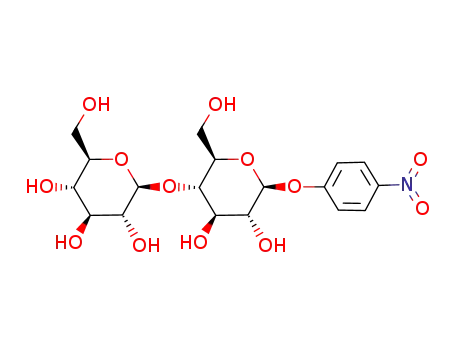 Molecular Structure of 3482-57-3 (4-NITROPHENYL-BETA-D-CELLOBIOSIDE)
