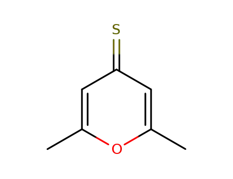 Molecular Structure of 1004-37-1 (2,6-DIMETHYLPYRAN-4(4H)-THIONE)