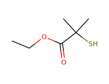 Propanoic acid,2-mercapto-2-methyl-, ethyl ester