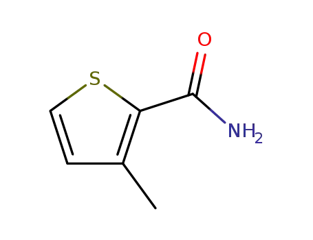Molecular Structure of 76655-99-7 (3-METHYLTHIOPHENE-2-CARBOXAMIDE)